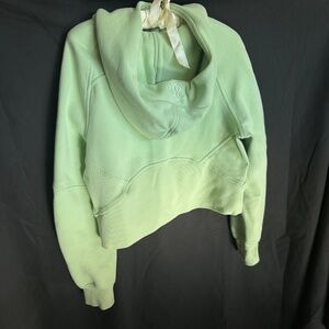 Lululemon Women's Cropped half zip Scuba hoodie